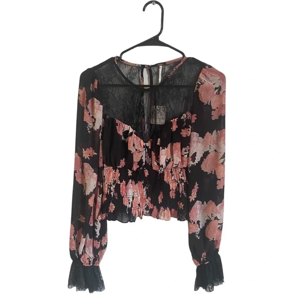 NWT Free People Daphne Blouse